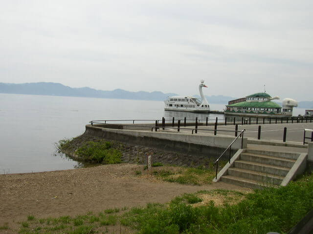 福島県猪苗代駅猪苗代湖