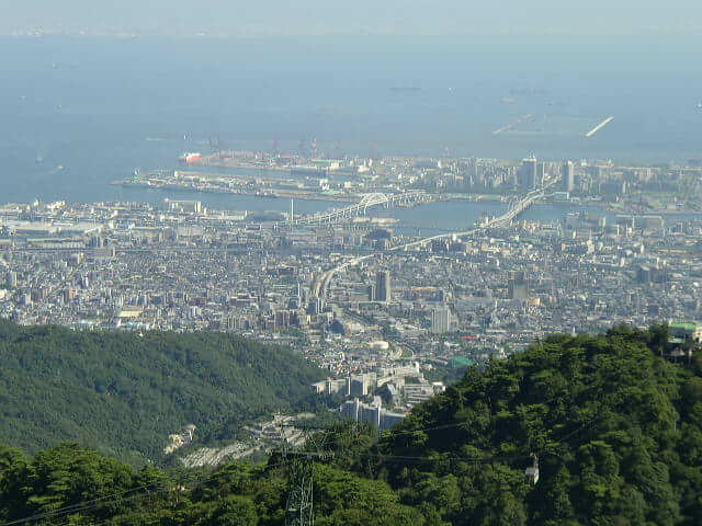 六甲山からの景色